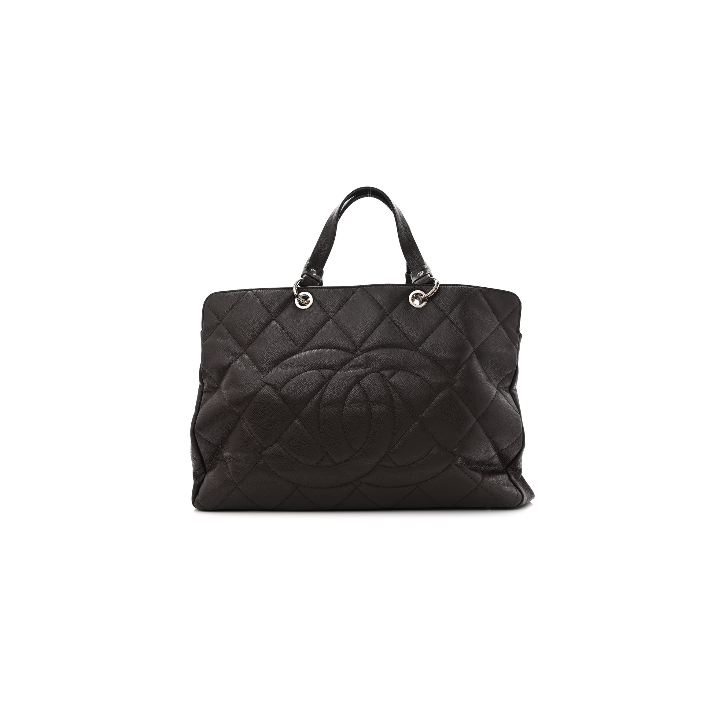 CHANEL SOFT CAVIAR QUILTED LARGE CC TIMELESS TOTE 1174347 (33*22*11cm)